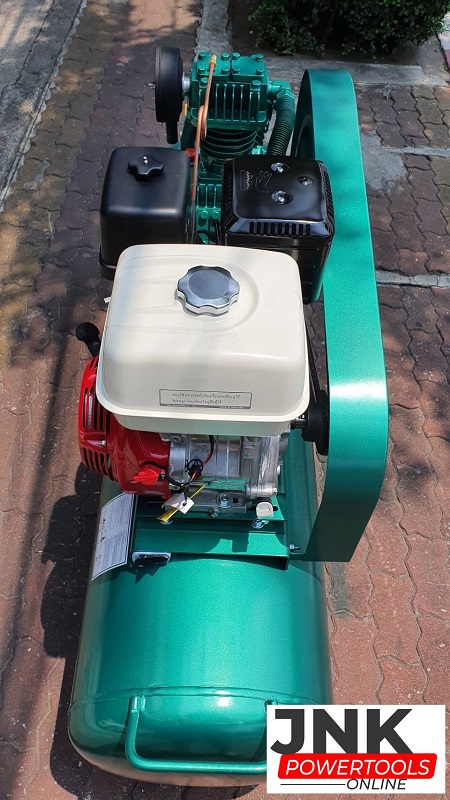 ปั๊มลม Sunwa 5 HP TwoStage 315L ระบบเครื่องยนต์เบนซิน TSA-05