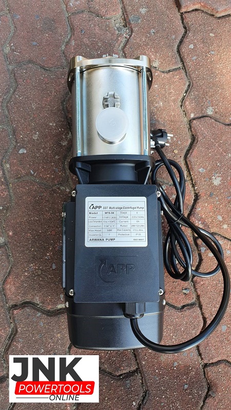 ปั๊มแสตนเลสแรงดันสูงแบบหลายใบพัด รุ่น MTS-56 ARWANA