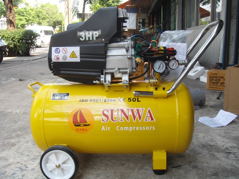 ปั๊มลมโรตารี่ Sunwa 3 HP 50L SAR-350